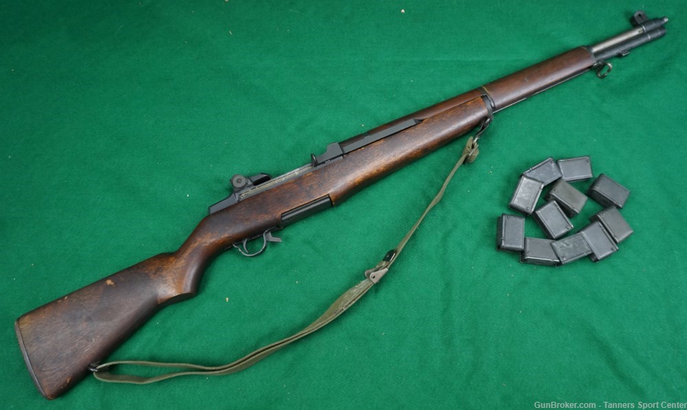 WWII Era Springfield M1 Garand 308 3089win 24" Line Thrower C&R OK-img-0