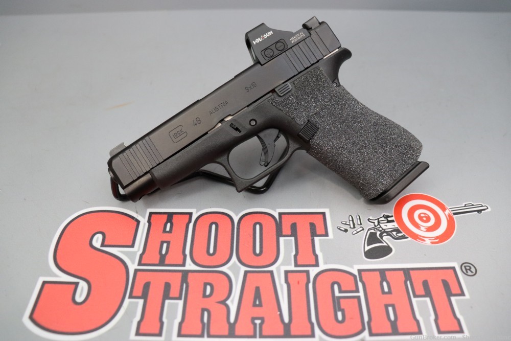 Glock G43X/G48 MOS Slide 9mm 4.17" w/Holosun & case-img-22