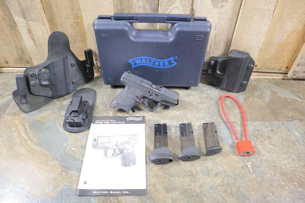 Beautiful Walther PPS .9MM W/Extras Penny Bid NO RESERVE-img-0