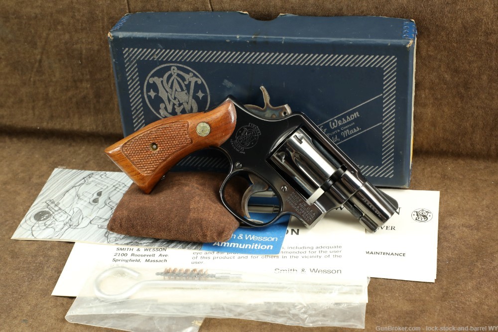 Smith & Wesson S&W Model 10-5 M&P .38 Spl 2” DA/SA Revolver, 1977-img-2