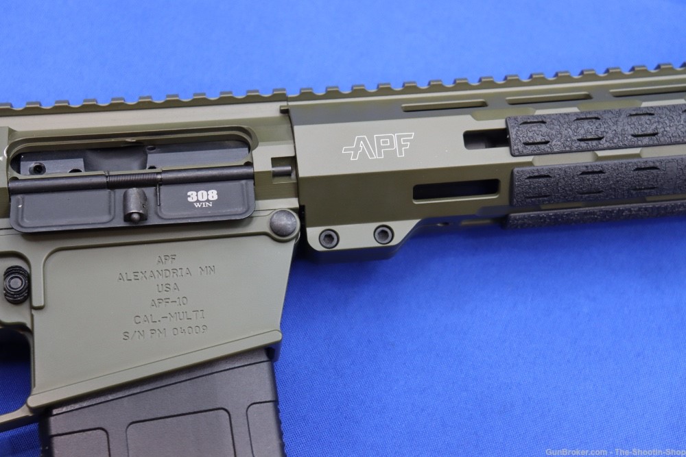 Alex Pro Firearms APF Model APF10 AR10 Rifle 308WIN OD Green MLOK AR 308 SA-img-6