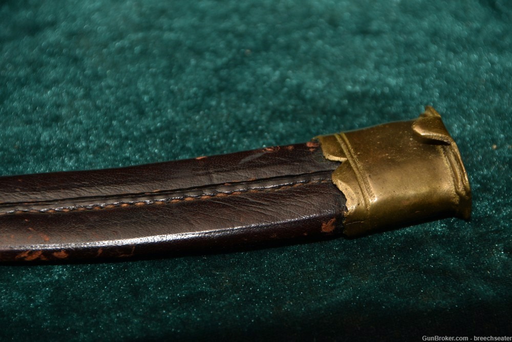  Knife, Antique Dagger, with Leather Sheath-img-5