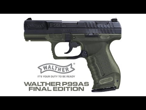 Walther Arms P99 Final Edition 9mm Pistol 4 15+1 Grn/Blk 2874172-img-3