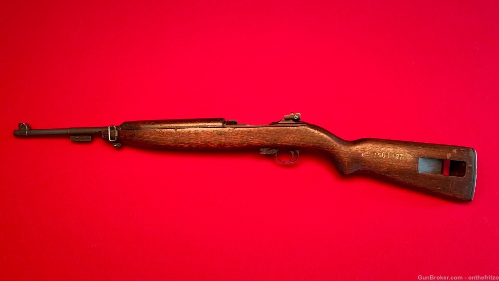 National Postal Meter M1 Carbine NPM .30 Cal M-1 Rifle, Mirror Bore, 1943-img-1