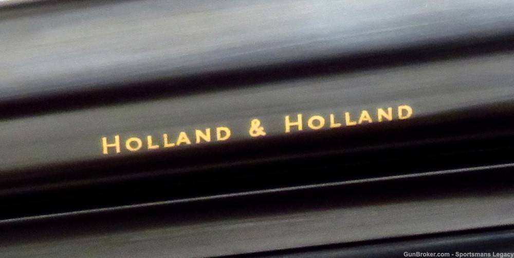 Holland Royal 12, two barrels, 15.25 LOP, cased, high condition, layaway-img-8