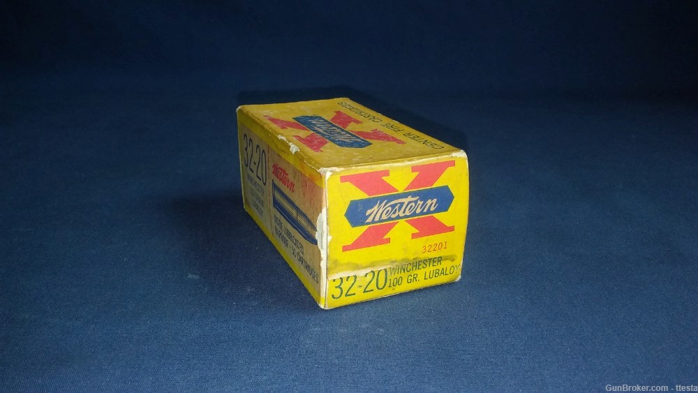 1 Box, 47 Rounds Western Super-X 32-20 Winchester 32 WCF 100 Grain Lubaloy-img-5