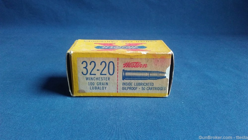 1 Box, 47 Rounds Western Super-X 32-20 Winchester 32 WCF 100 Grain Lubaloy-img-19