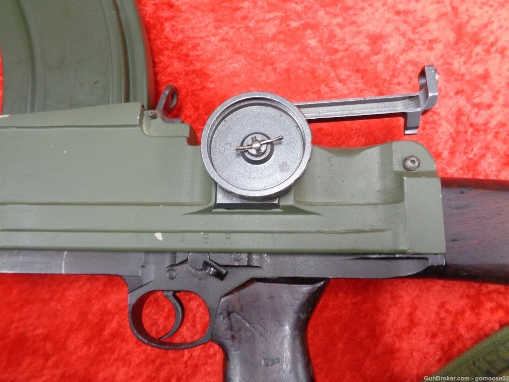 1941 Inglis BREN MK I Light Machine Gun Parts Kit Display Rifle Non Firing-img-12