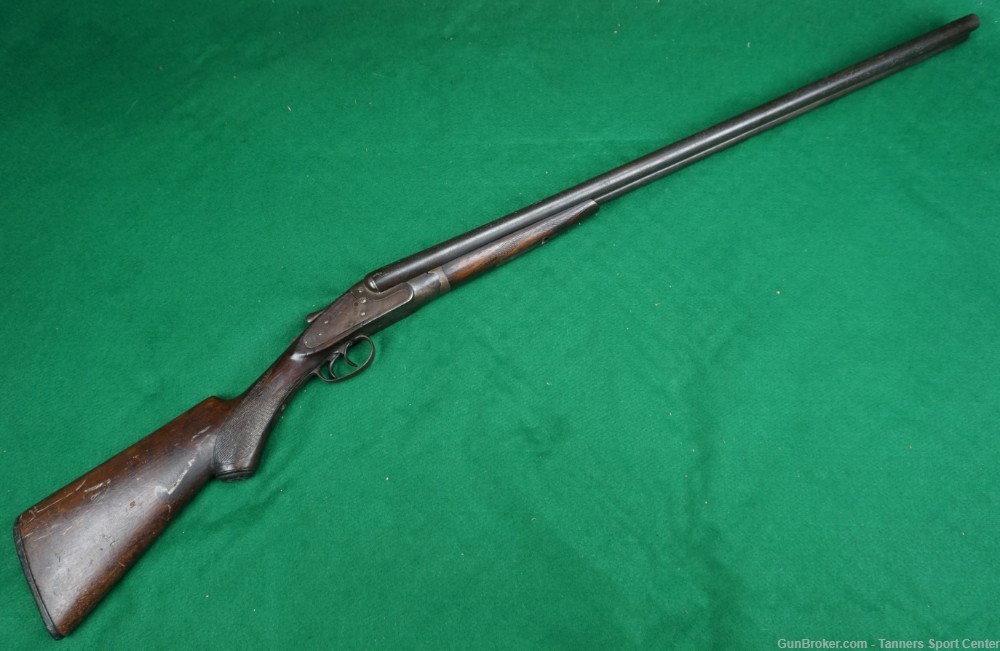 Gunsmith Special Plymouth SxS Side by Side 12ga 30" Wall Hanger No Reserve -img-0
