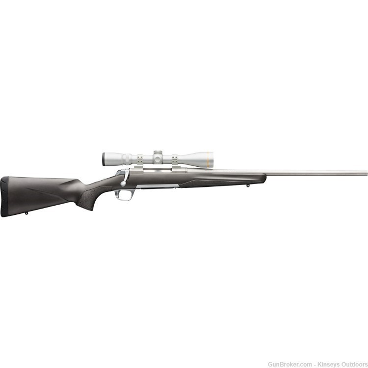 Browning X-Bolt Stainless Stalker Rifle 6.5 Creedmoor 22 in. Synthetic Blac-img-0