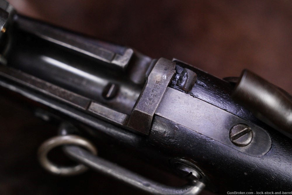 U.S. Springfield 1884 Trapdoor Carbine Conversion .45-70 Govt Antique -img-22