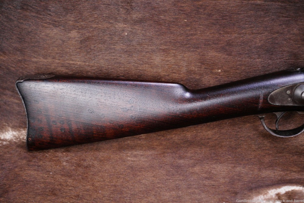 U.S. Springfield 1884 Trapdoor Carbine Conversion .45-70 Govt Antique -img-3