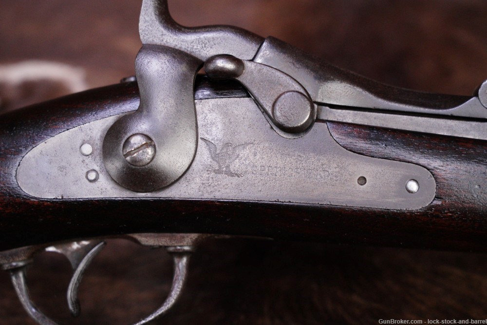 U.S. Springfield 1884 Trapdoor Carbine Conversion .45-70 Govt Antique -img-28