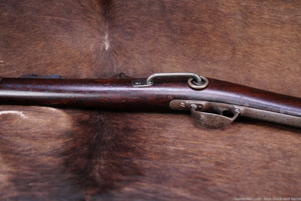 U.S. Springfield 1884 Trapdoor Carbine Conversion .45-70 Govt Antique -img-12
