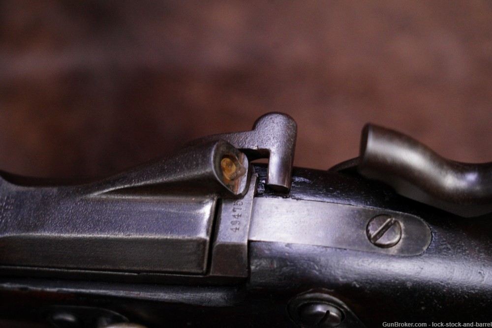U.S. Springfield 1884 Trapdoor Carbine Conversion .45-70 Govt Antique -img-27