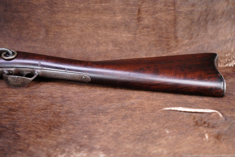 U.S. Springfield 1884 Trapdoor Carbine Conversion .45-70 Govt Antique -img-11