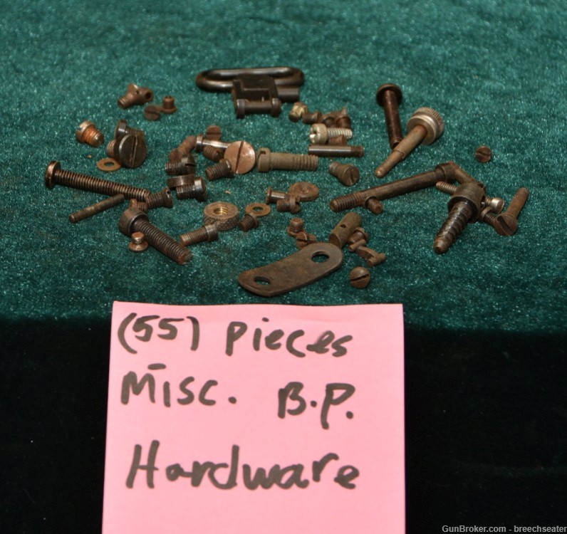 Muzzleloading Parts, Sights , "furniture" and Hardware  about 175 pieces-img-6