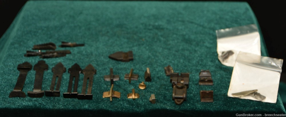 Muzzleloading Parts, Sights , "furniture" and Hardware  about 175 pieces-img-3