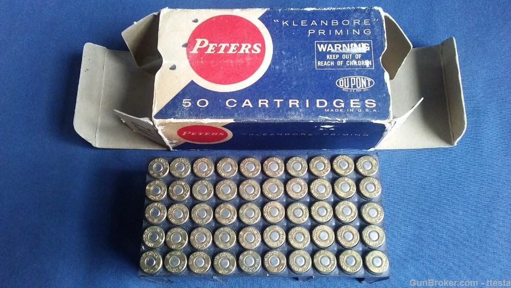 1 Box, 50 Rounds Remington Peters 32-20 Winchester 32 WCF 100 Grain Lead-img-23
