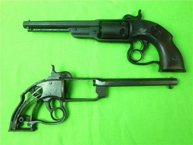 Civil War Savage Firearms Navy 36 Cal Revolver Gun-img-0