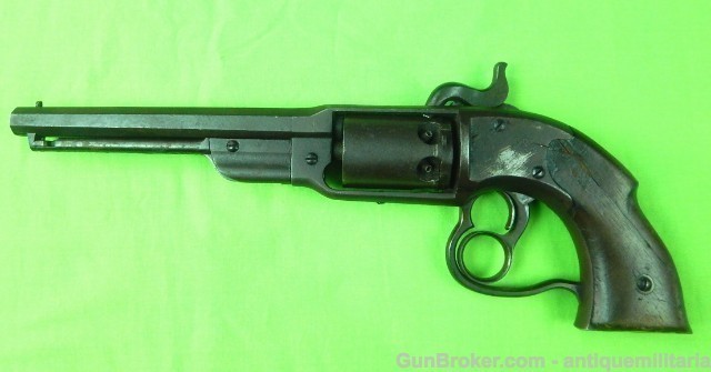 Civil War Savage Firearms Navy 36 Cal Revolver Gun-img-1