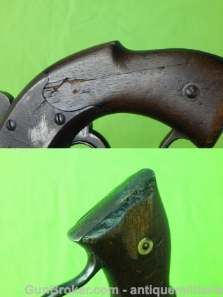 Civil War Savage Firearms Navy 36 Cal Revolver Gun-img-4