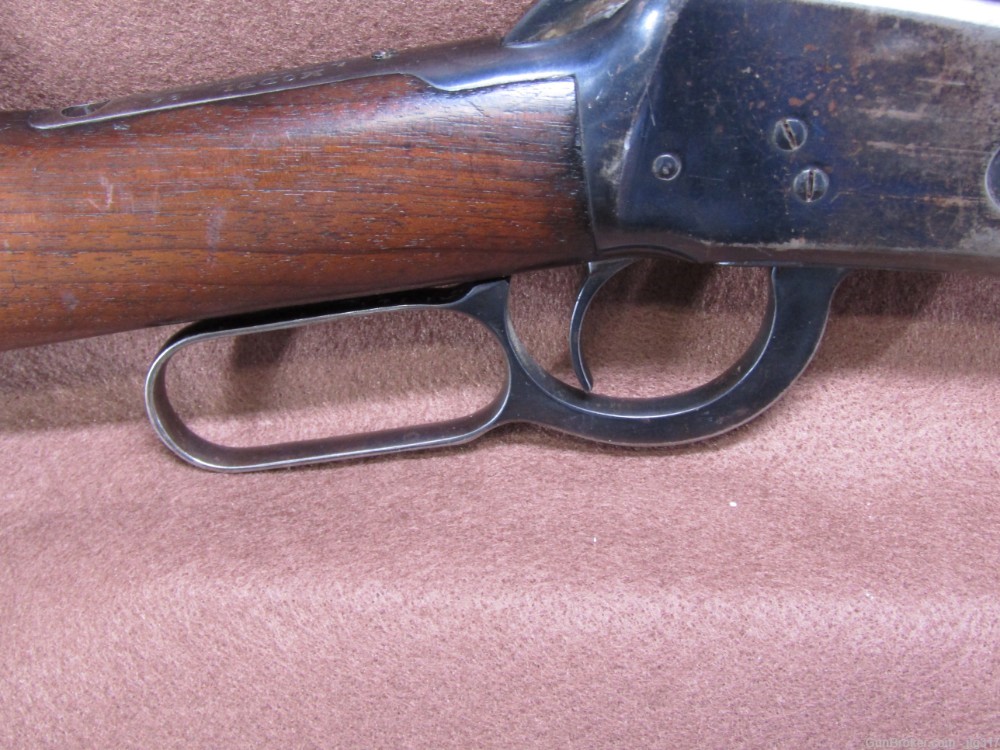 Winchester Model 94 Action/64 Barrel 30 WCF Lever Rifle Made 1922 C&R Okay-img-8