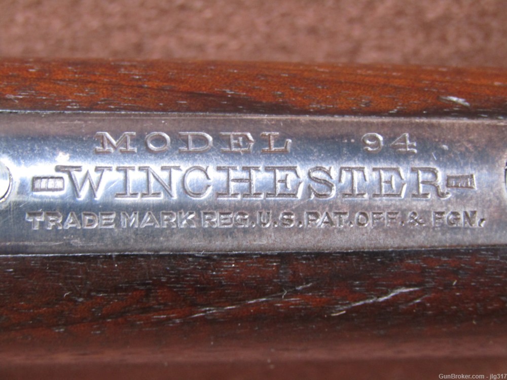 Winchester Model 94 Action/64 Barrel 30 WCF Lever Rifle Made 1922 C&R Okay-img-17