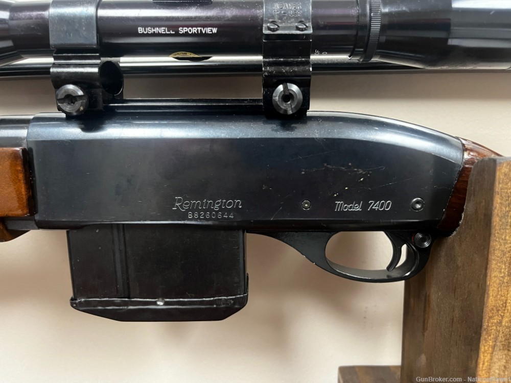 Remington 7400 .30-06 w/Bushnell Optic Penny/No Reserve!-img-2