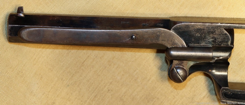 Rare & Fine Confederate Beaumont Adams Model 1854 Revolver-img-9