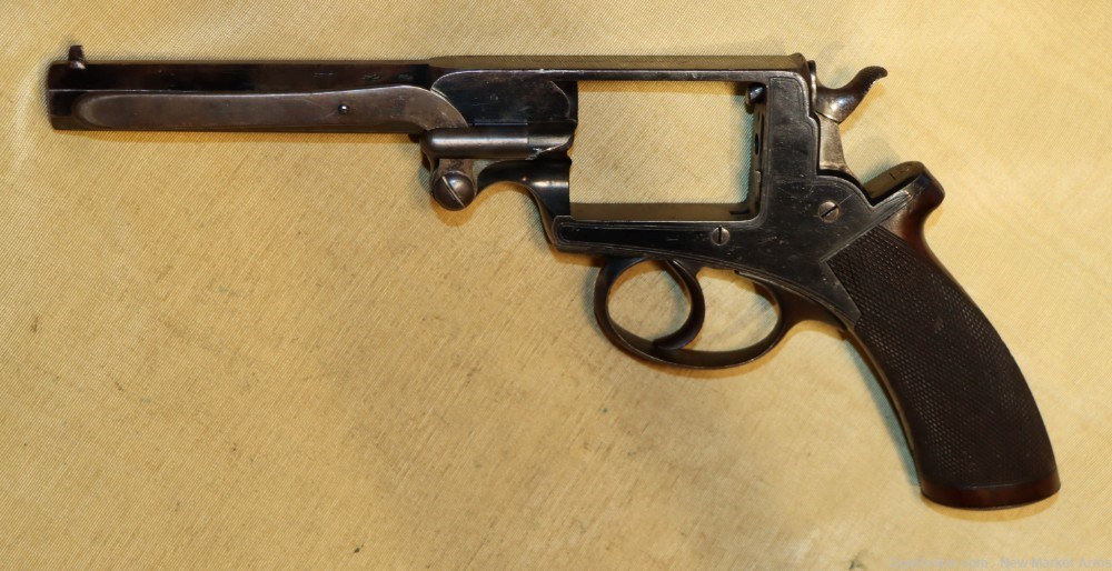 Rare & Fine Confederate Beaumont Adams Model 1854 Revolver-img-8
