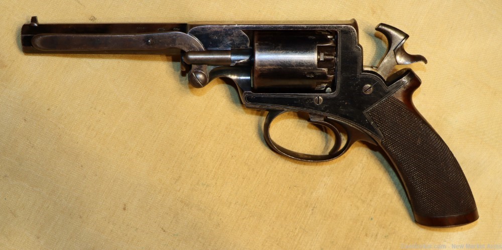 Rare & Fine Confederate Beaumont Adams Model 1854 Revolver-img-5