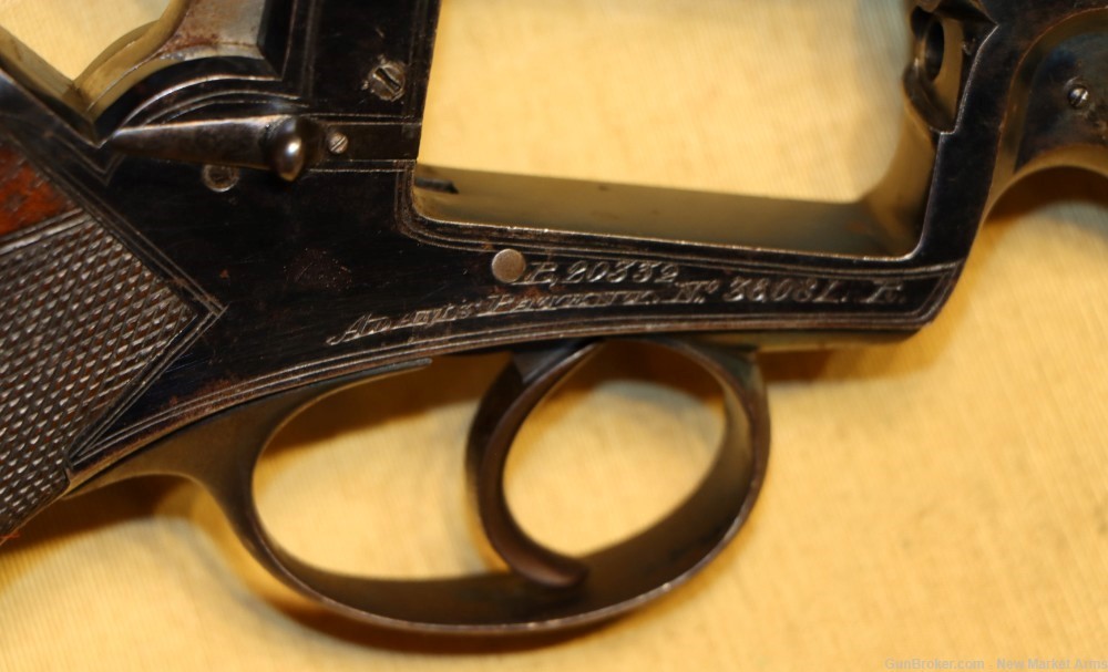 Rare & Fine Confederate Beaumont Adams Model 1854 Revolver-img-41