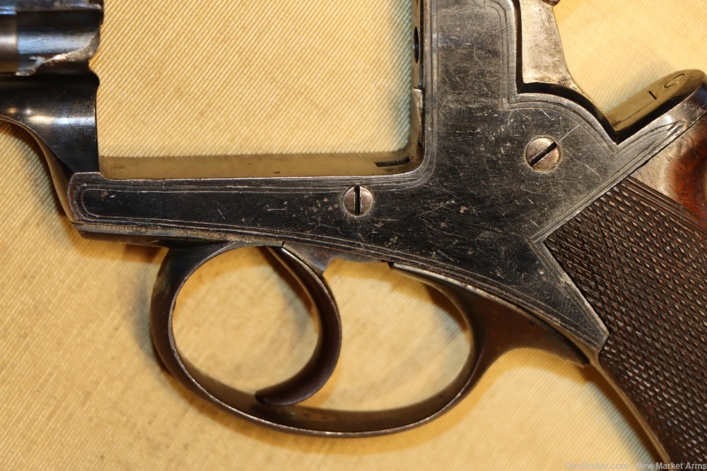 Rare & Fine Confederate Beaumont Adams Model 1854 Revolver-img-11