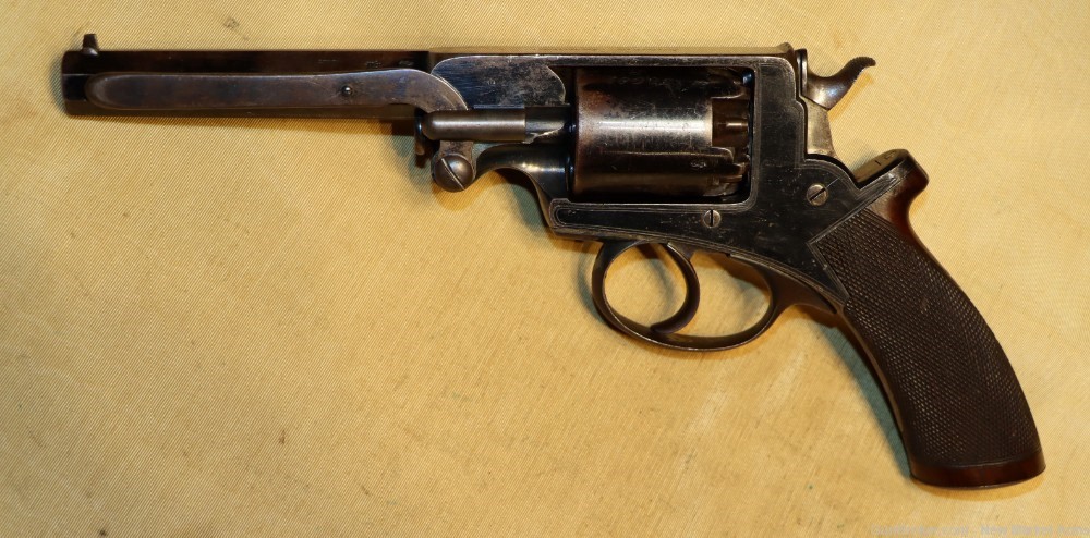 Rare & Fine Confederate Beaumont Adams Model 1854 Revolver-img-4