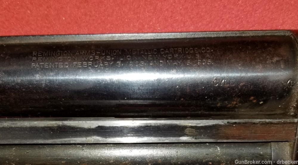 Remington model 10 complete front end 27" factory Cylinder solid rib-img-3