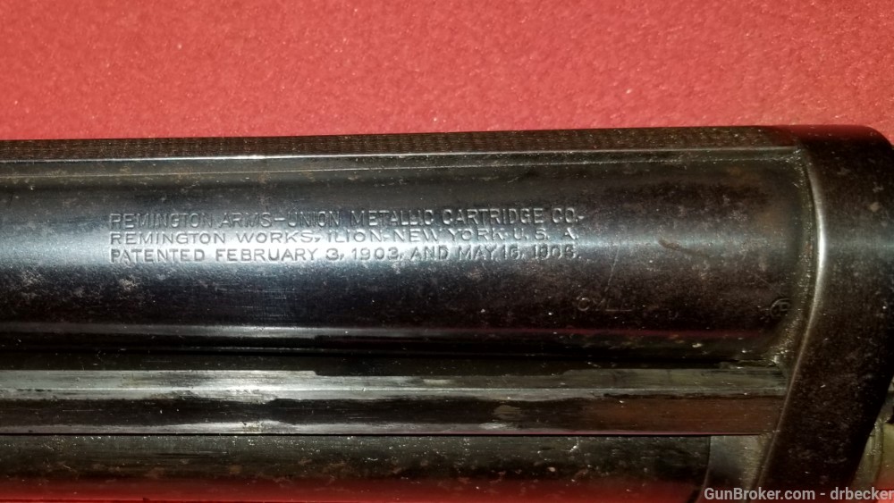 Remington model 10 complete front end 27" factory Cylinder solid rib-img-2