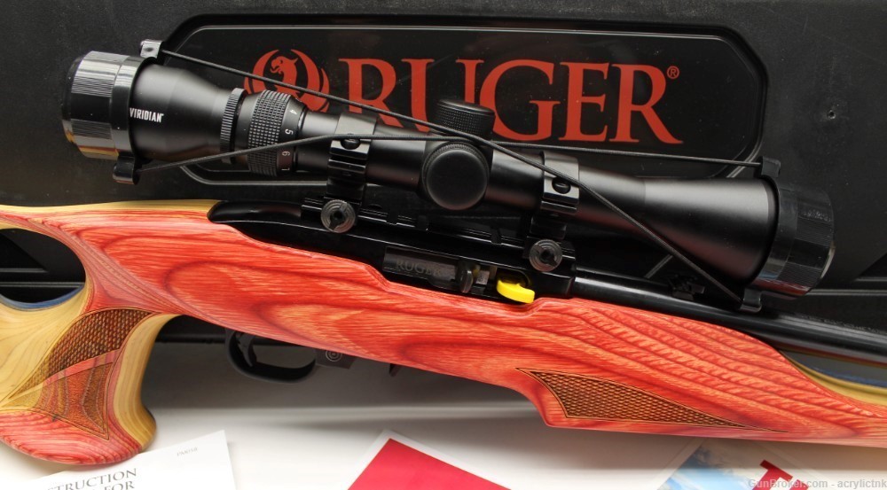 Ruger 10/22 Patriot Red White Blue Scope 22lr FREE SHIPPING W/BUY IT NOW!-img-2