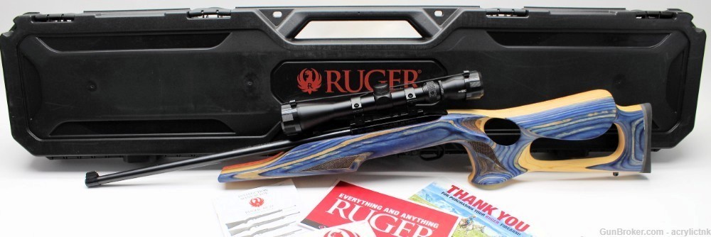 Ruger 10/22 Patriot Red White Blue Scope 22lr FREE SHIPPING W/BUY IT NOW!-img-4