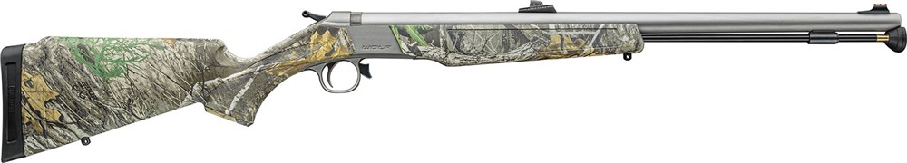 CVA Wolf V2 50 Cal 209 Primer 24 Black Powder Rifle Fiber Optic Sights PR21-img-0