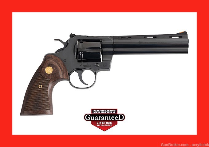 Just Released! Colt Python 6" Blue 357 Mag NIB FREE SHIPPING W/BUY IT NOW!-img-0