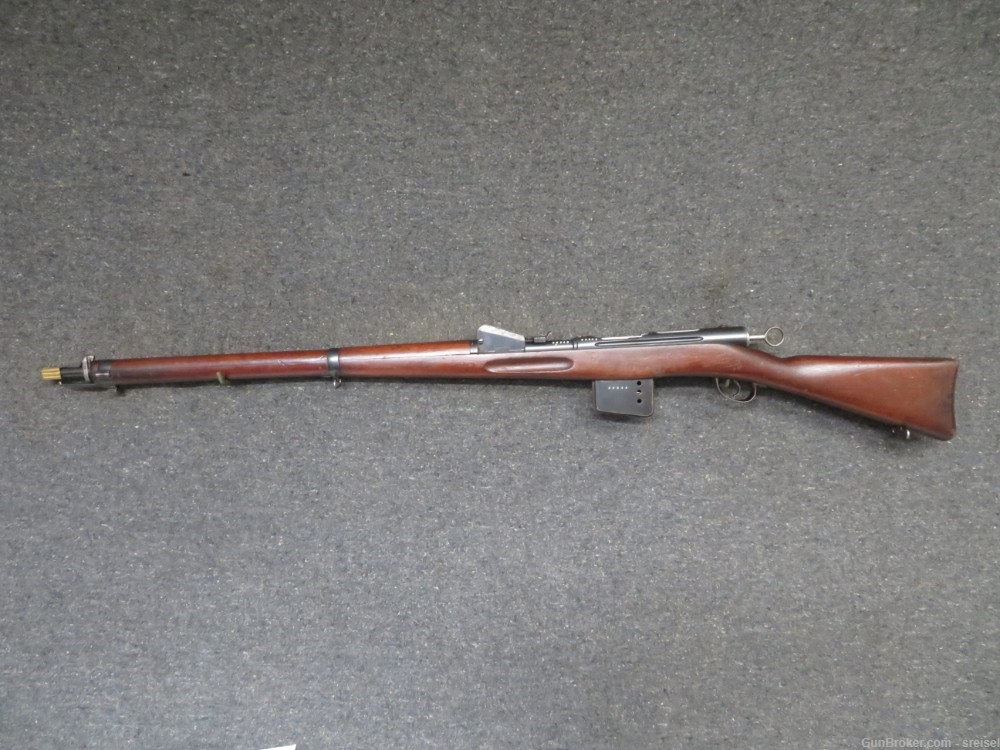 ANTIQUE SWISS MODEL 1889 SCHMIDT RUBIN RIFLE-MFG 1892-BEAUTIFUL GUN-img-3