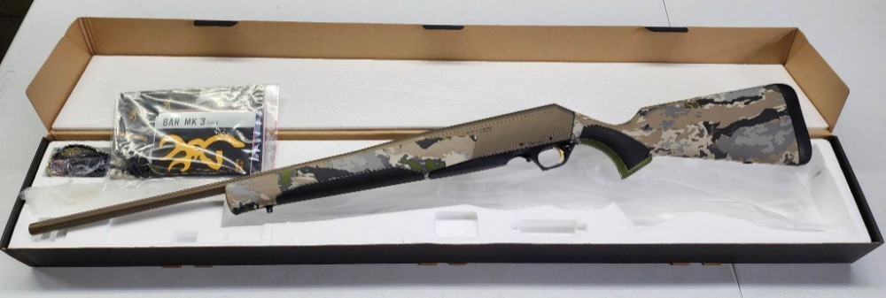 Browning BAR MKIII Speed Ovix Fluted 22 inch barrel 270 Win New-img-2