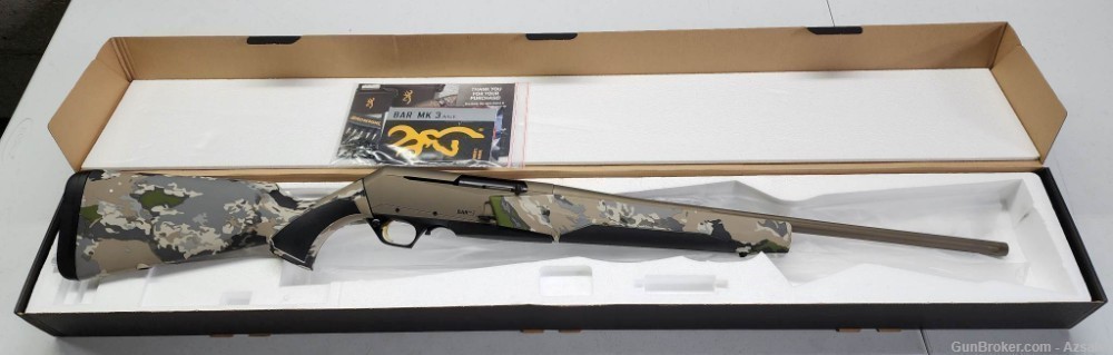 Browning BAR MKIII Speed Ovix Fluted 22 inch barrel 270 Win New-img-0