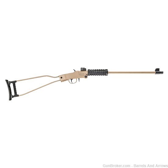 Chiappa Firearms Little Badger Folding Rifle, 22 LR, 16.5" Threaded Bbl-img-0