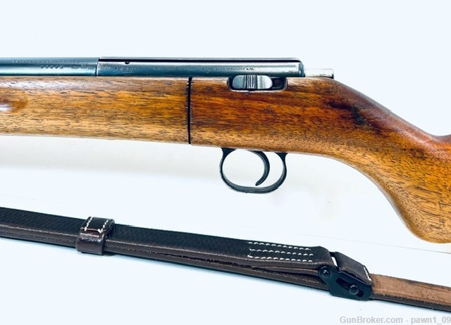 Mauser ES340 .22LR Single Shot Bolt Action Rifle W/Strap Wood/Blued-img-4