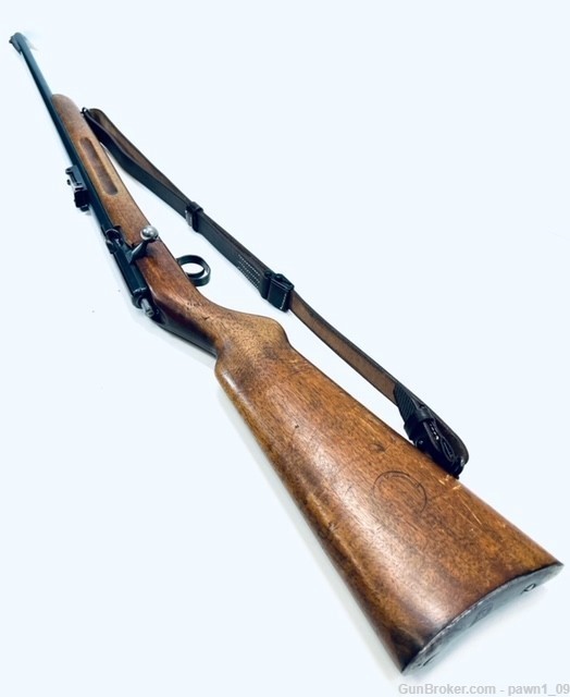 Mauser ES340 .22LR Single Shot Bolt Action Rifle W/Strap Wood/Blued-img-34