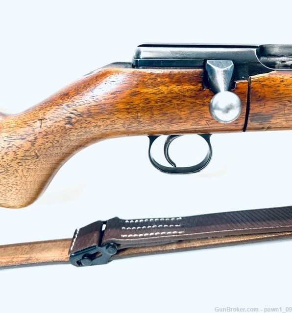 Mauser ES340 .22LR Single Shot Bolt Action Rifle W/Strap Wood/Blued-img-20