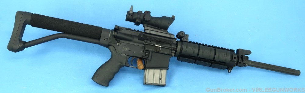 Bushmaster Firearms Inc. XM-15 E2S 5.56mm Nato Trijicon ACOG Optic -img-1