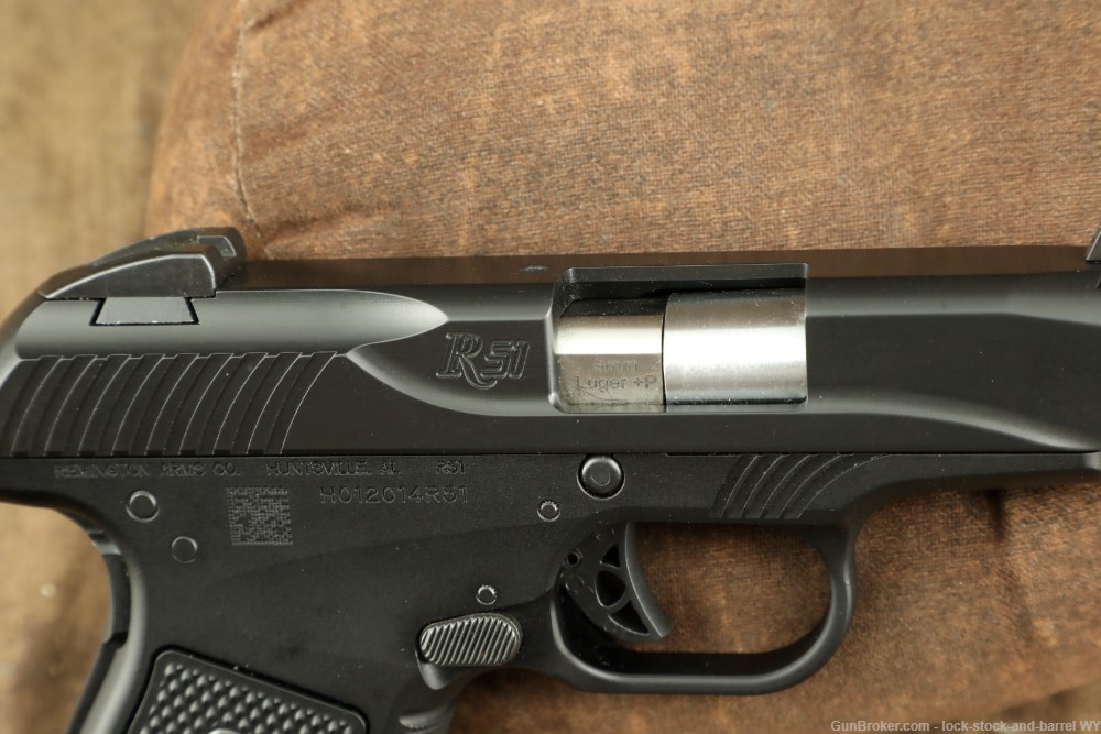 Remington R51 9mm Luger +P Semi-Auto 3.25” Compact Pistol  w/ Box-img-18
